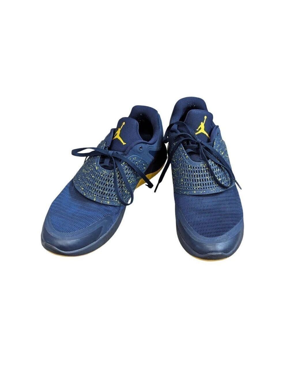 Jordan Men's Blue Grind 2 Michigan Wolverine GO Shoes Sneakers Size 11